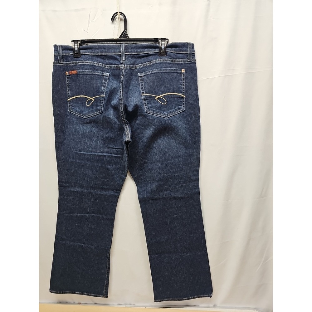 Jordache Women's Blue Vintage Classic Bootcut Denim Jeans Size 18s‎ 40X30.5 - Picture 9 of 14